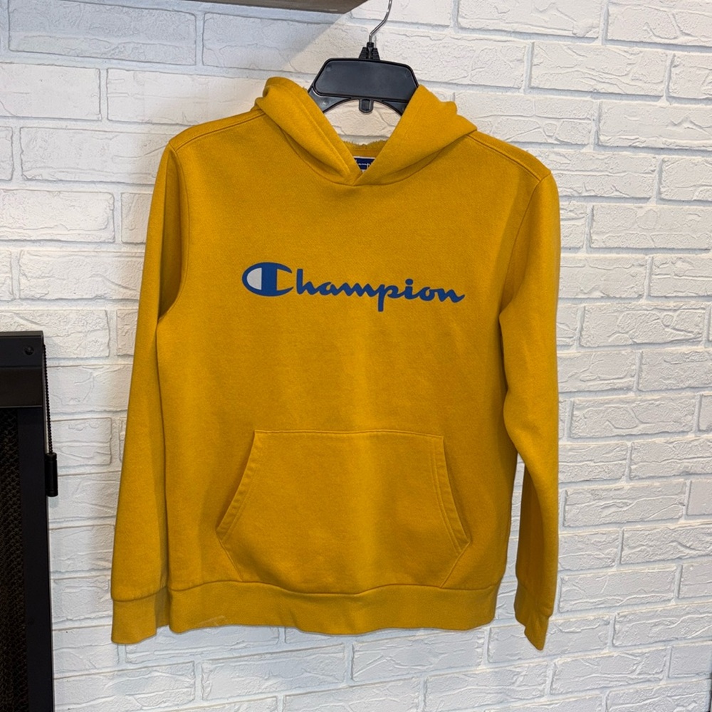 Champion Yellow Hoodie for Kids